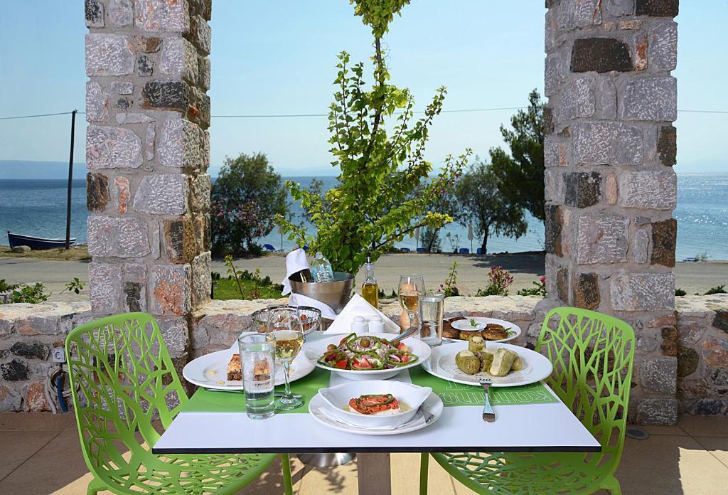 Kaminos Resort Límni 外观 照片